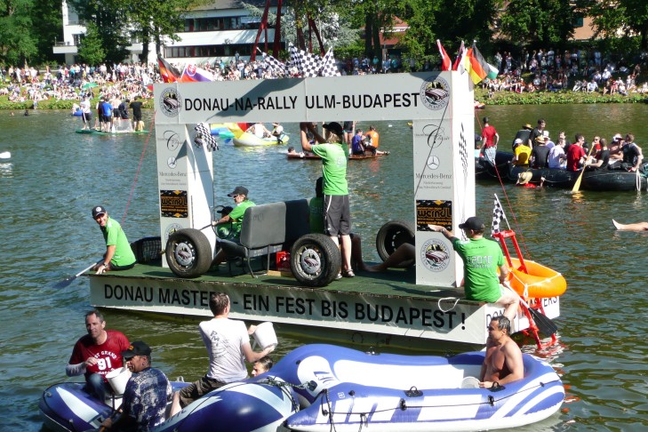 Donau-na-Rally von Ulm nach Budapest