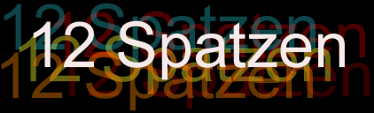 12 Spatzen